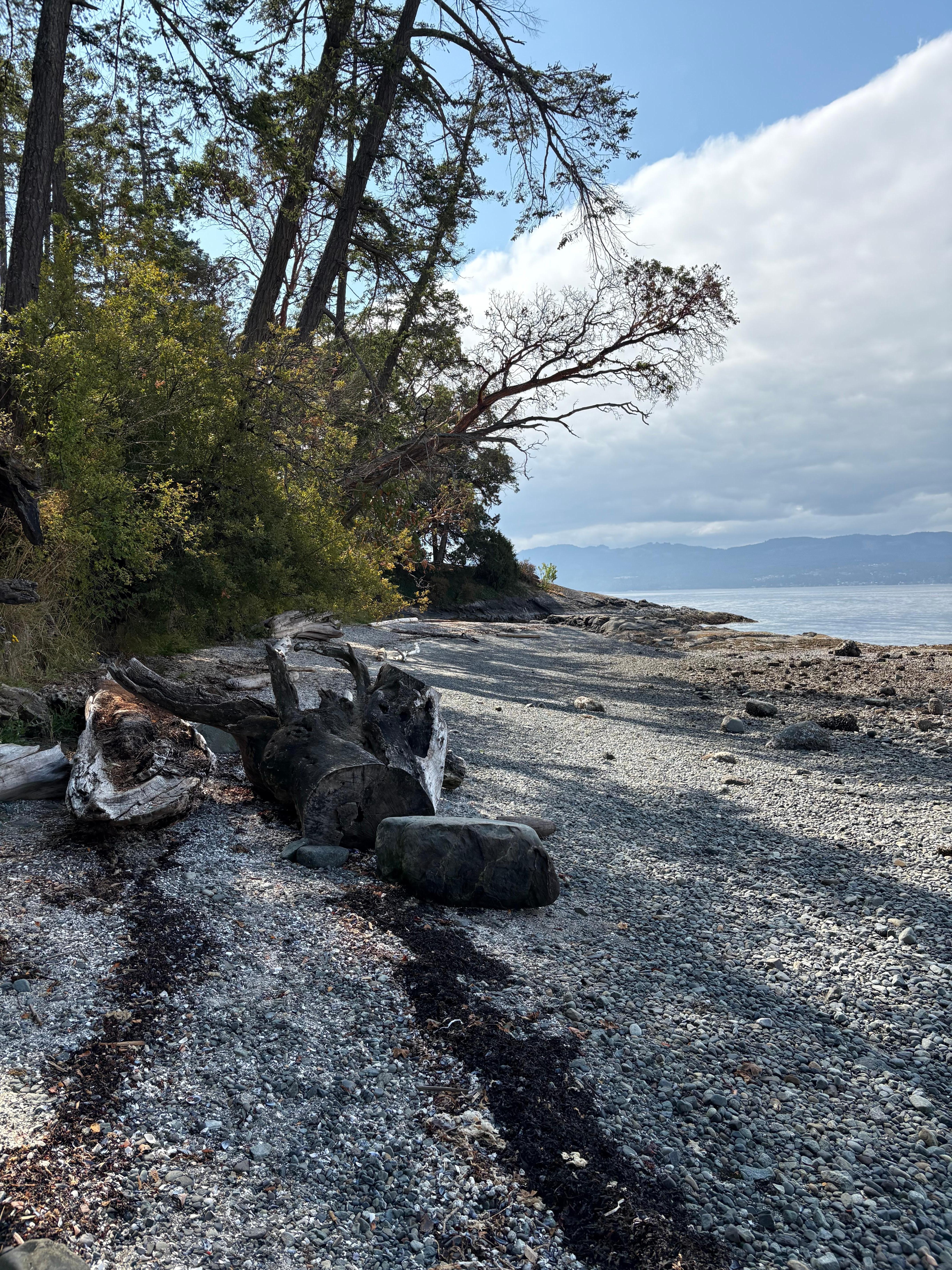 Moses Point, a 5 minute drive from the cottage.