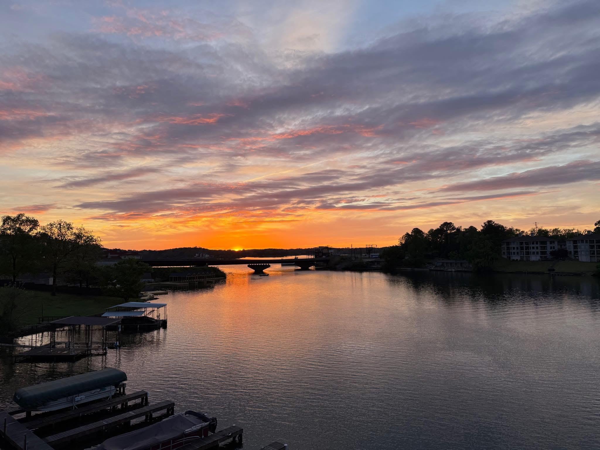 The nightly sunsets you can expect.