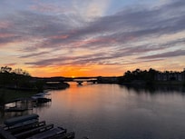 The nightly sunsets you can expect.