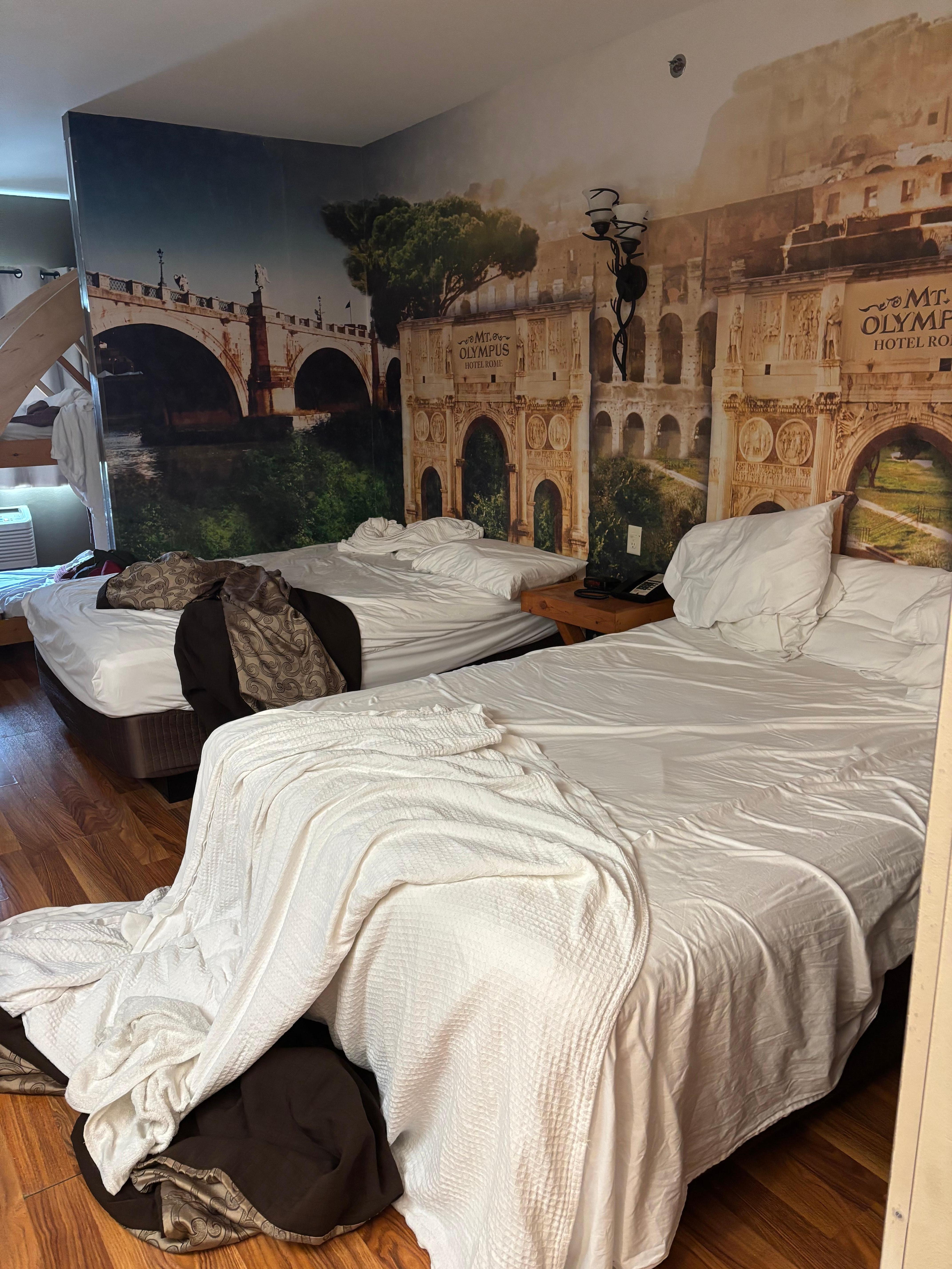 No room service during our three day stay
