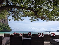 View from the resort