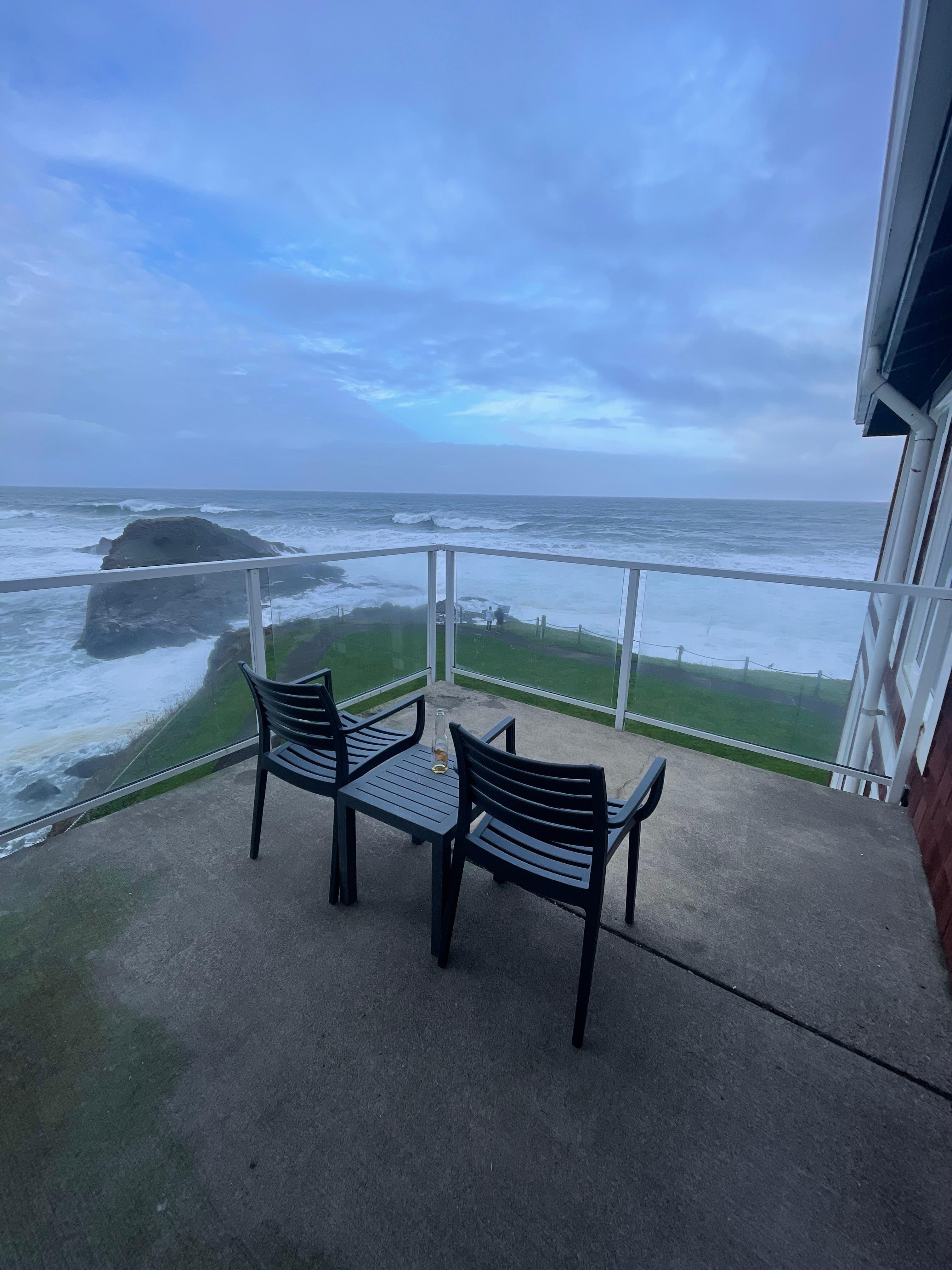 Bedroom private deck