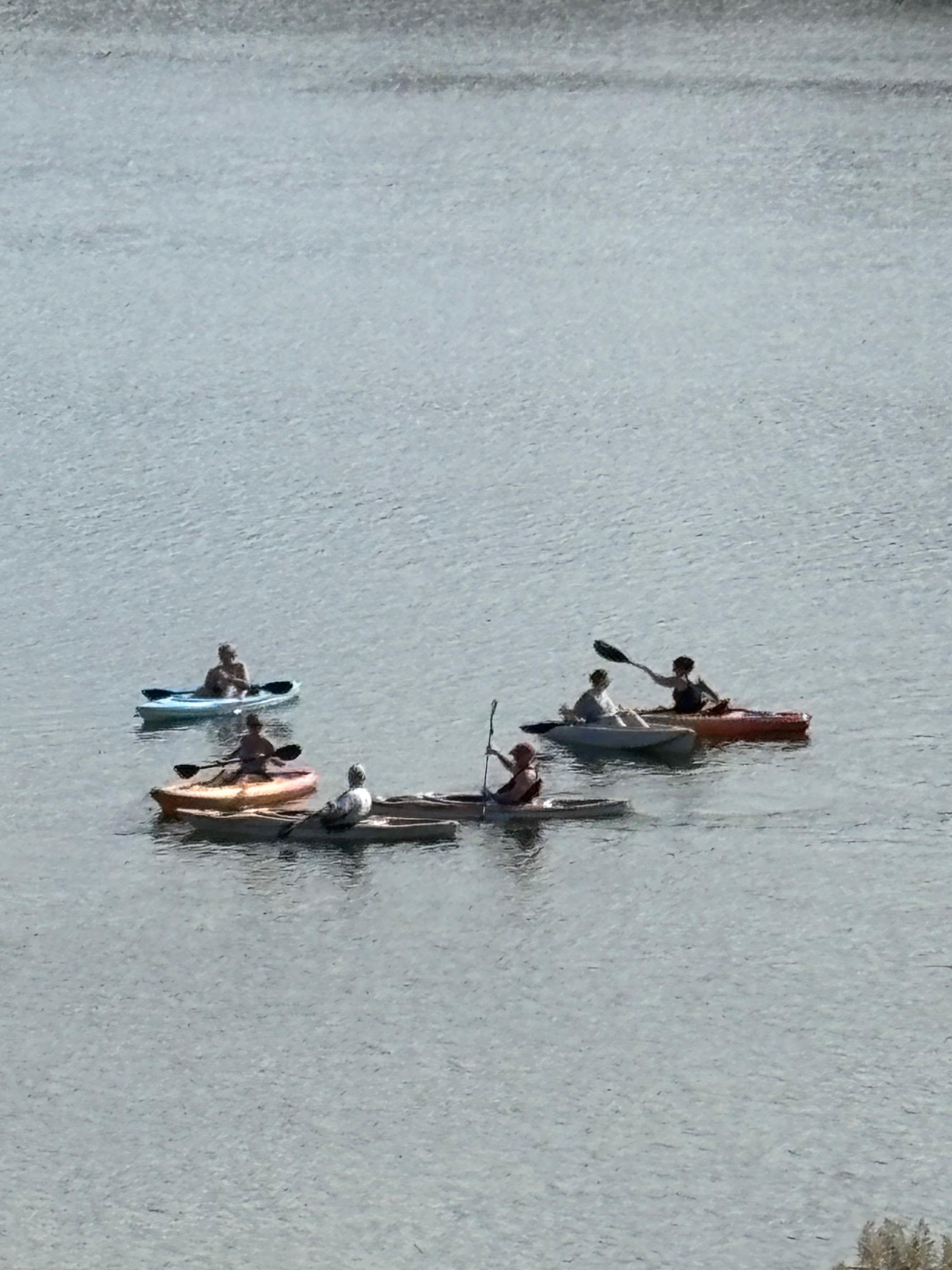 Kayaking on the lake! 