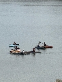 Kayaking on the lake!