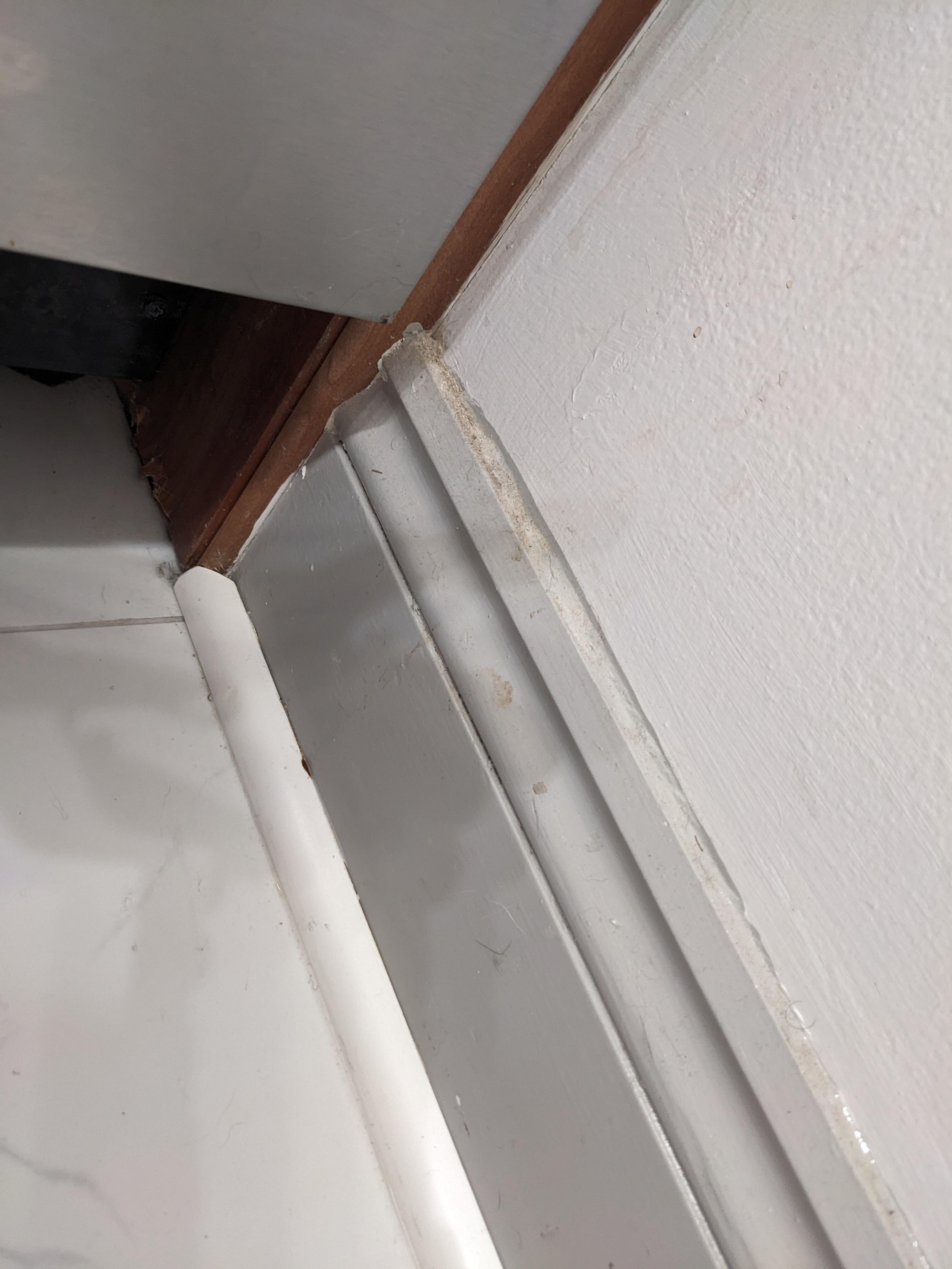 Kitchen baseboard