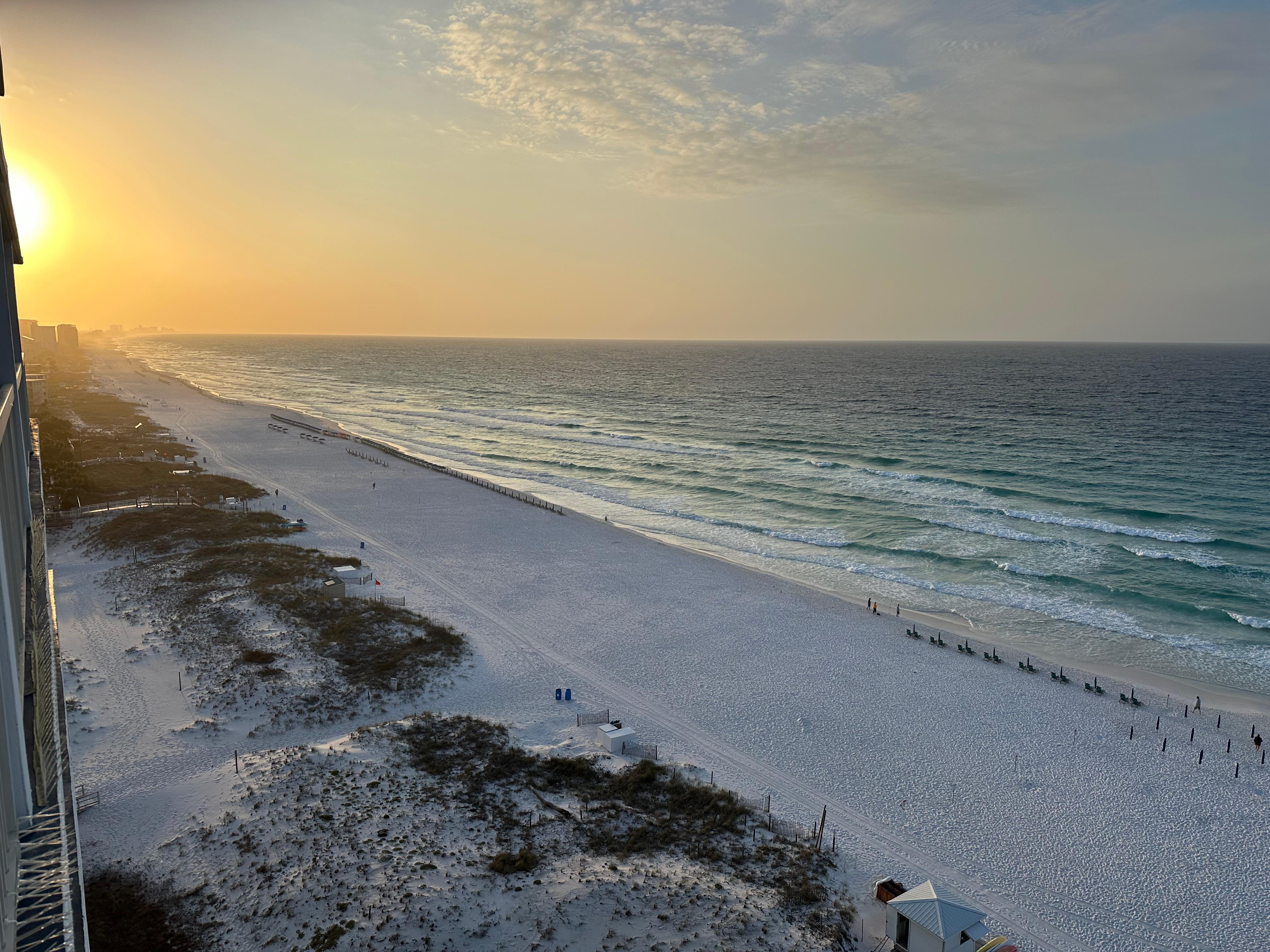 We had the best ocean views from our balcony and even saw dolphins one morning! 