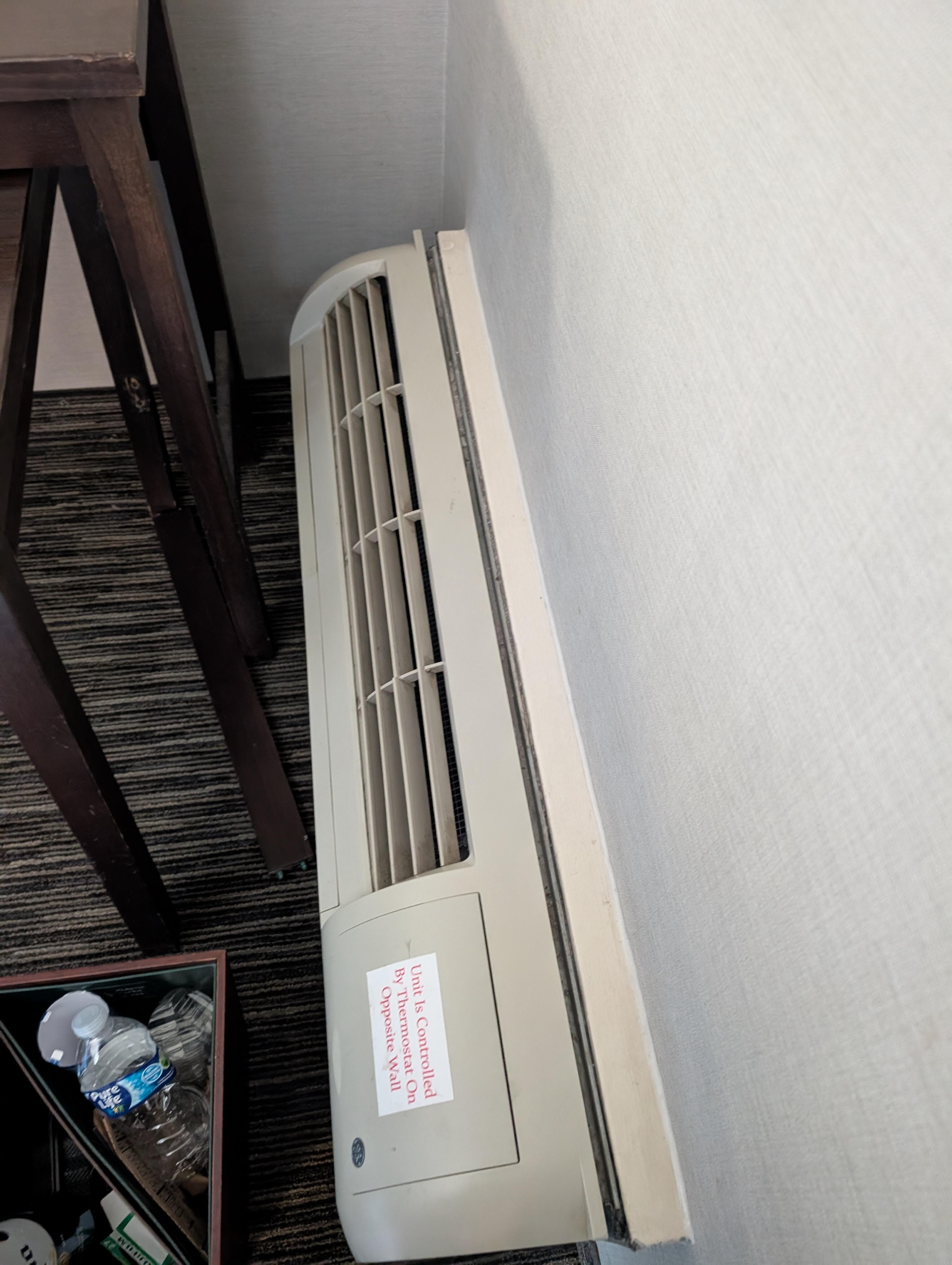 Hard to tell from photo, but this kept falling off the wall at random points in the night.