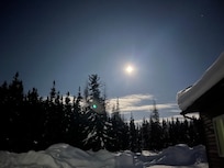 Still beautiful, even without the aurora lights.