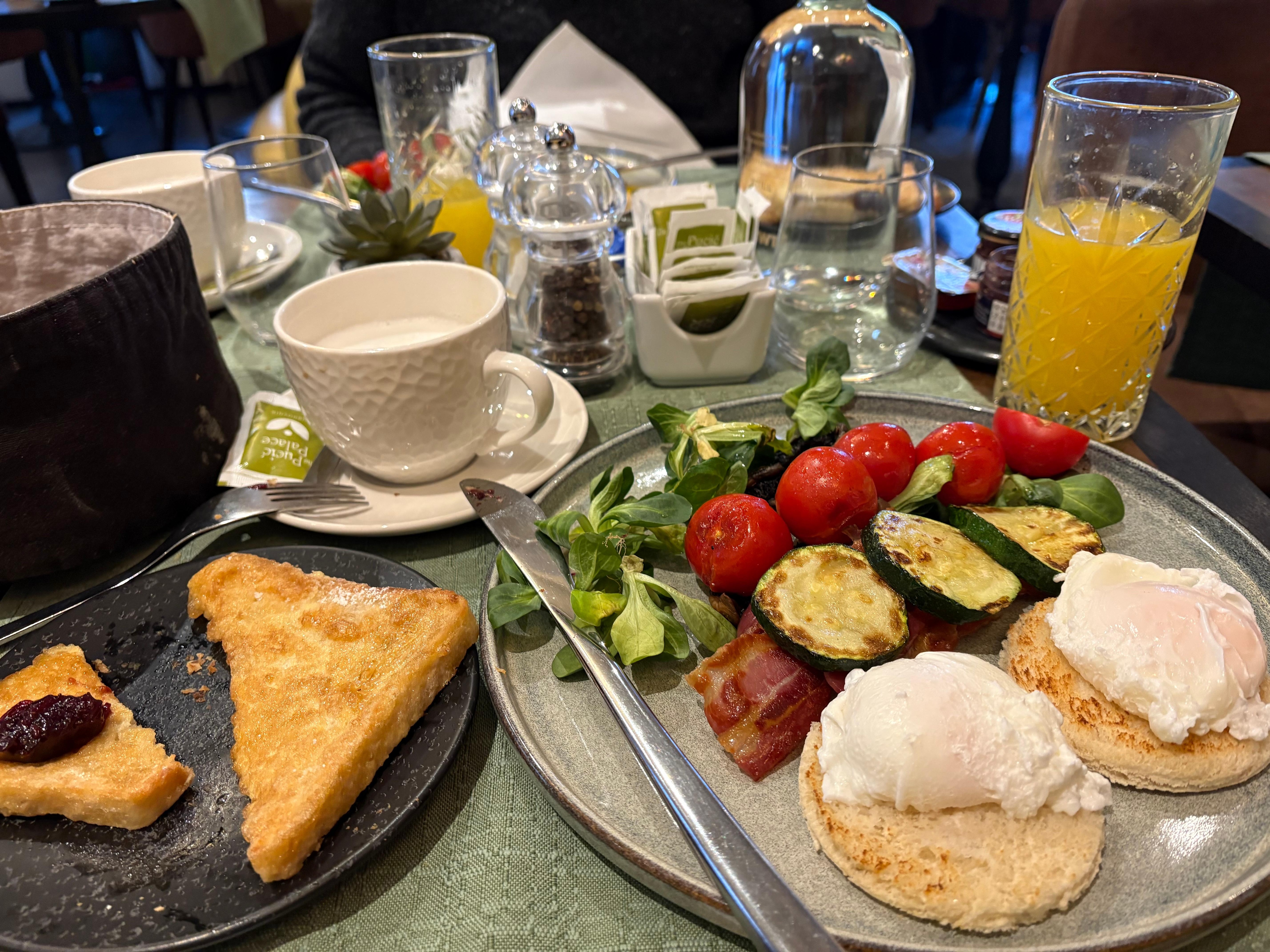 毎回チョイスできる朝食