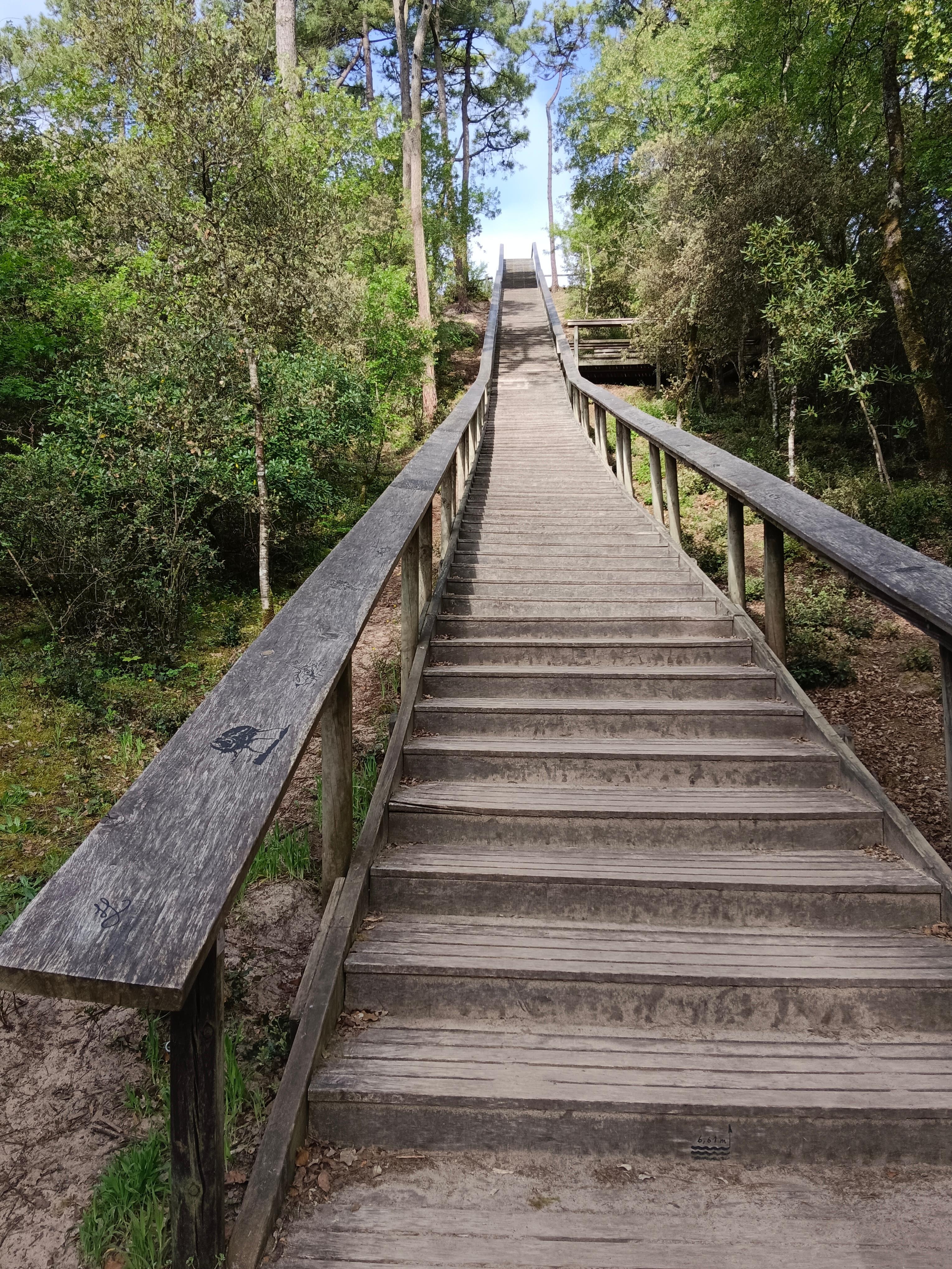 Marches pour aller au pey de la blet