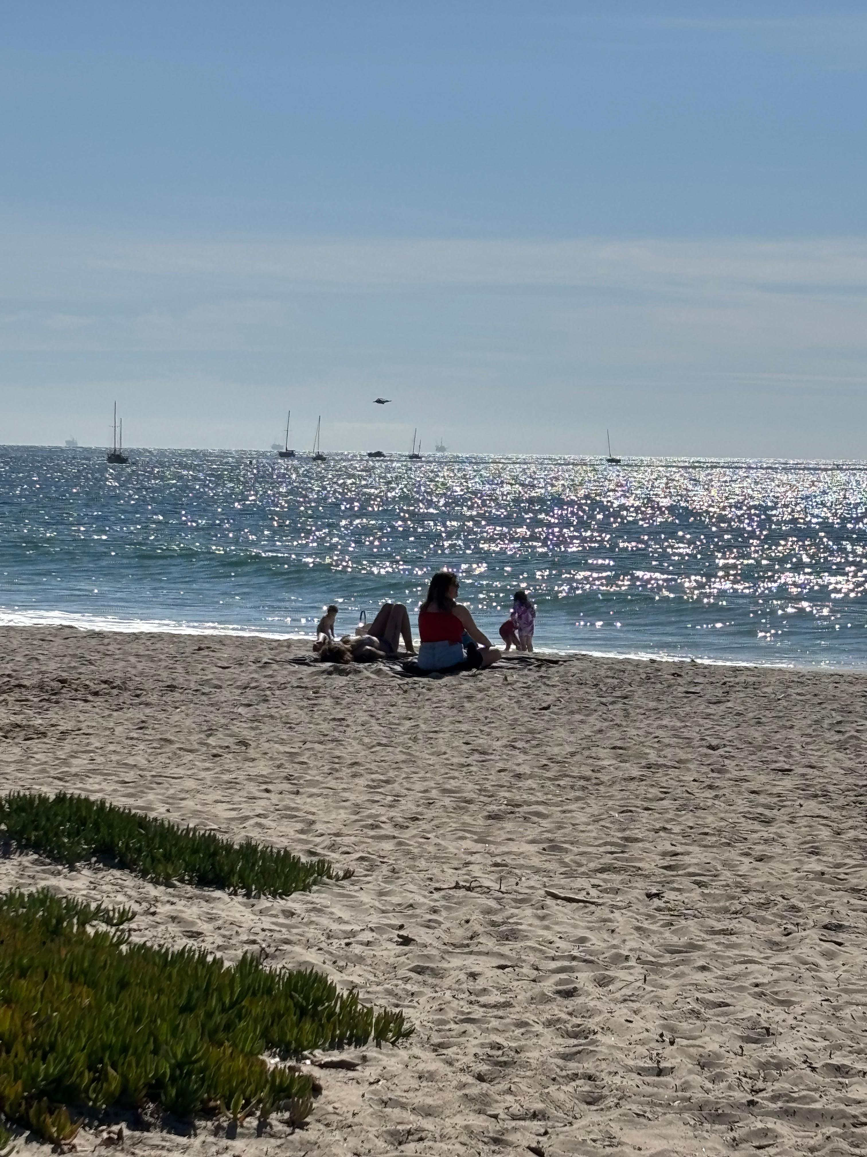 Morning on the beach…