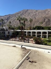 View of the pool? I don't see one. This is from the railing edge of the balcony.