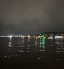 View from the condo, looking out to the harbor