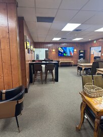 One of the breakfast rooms