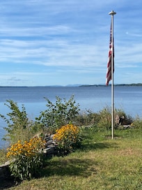 Beautiful open view of Lake Champlain