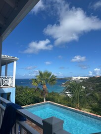 View from the living room veranda