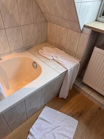 Bathroom on check in
