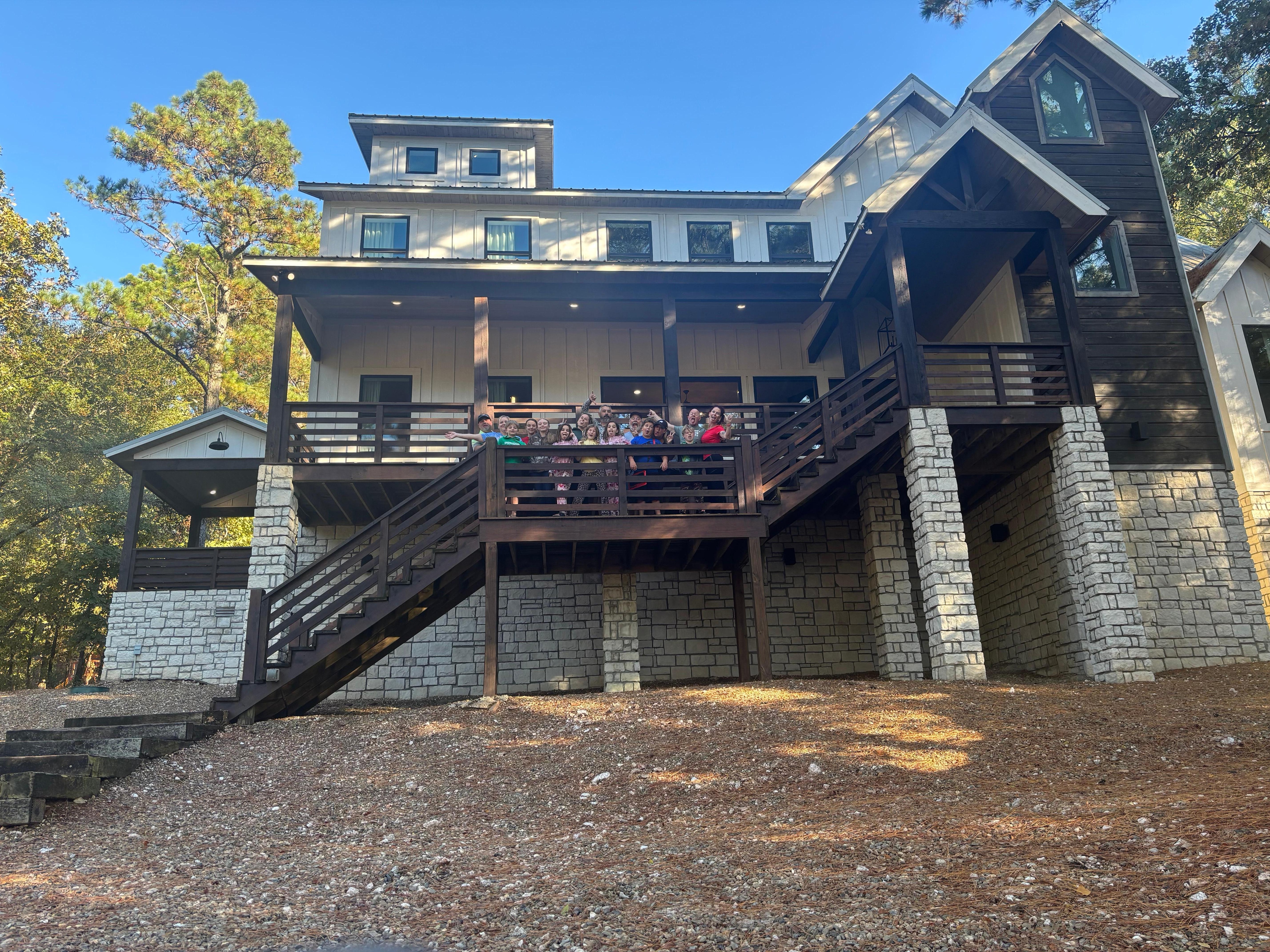 The crew on our final morning