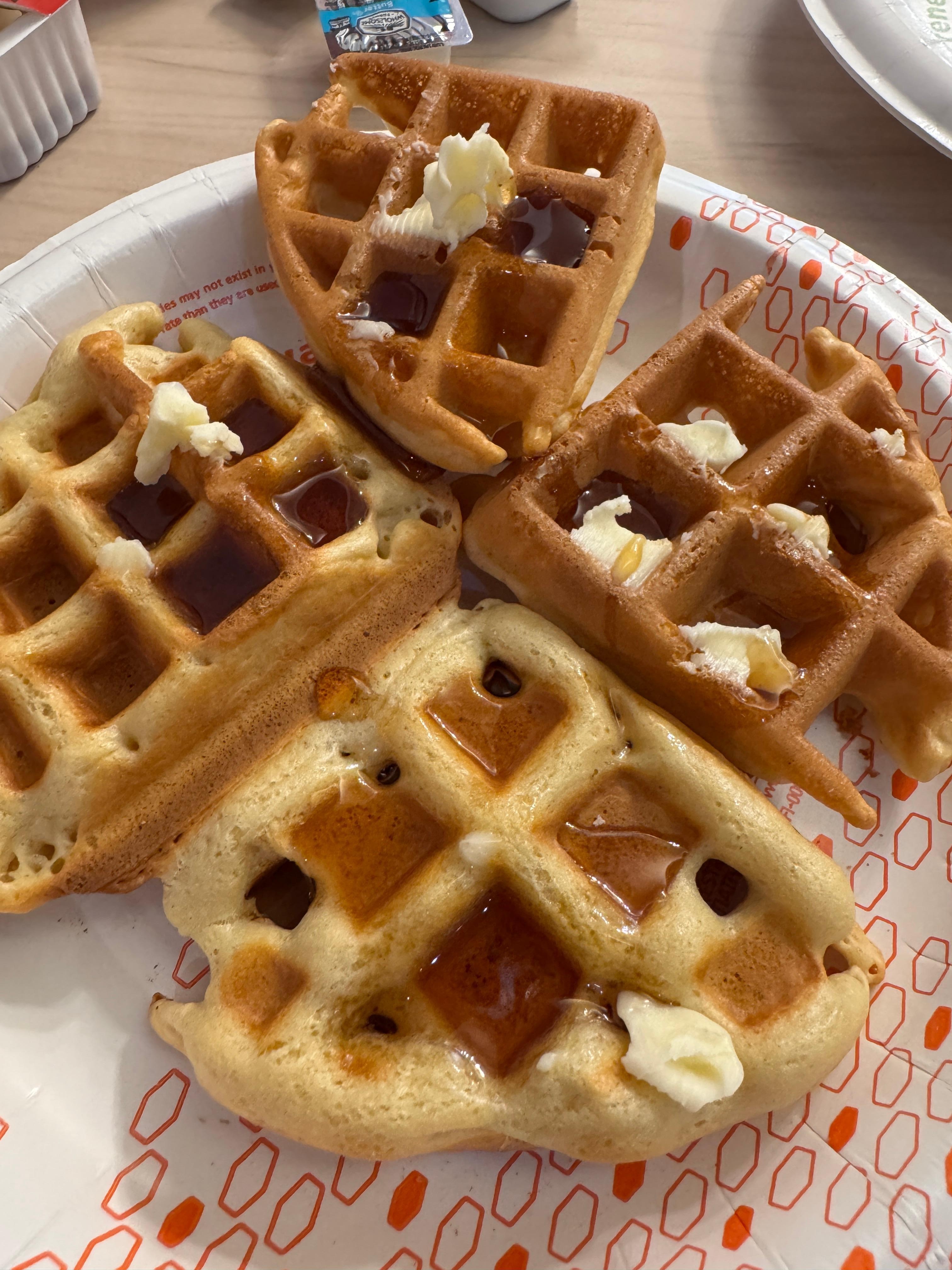 Make your own waffles