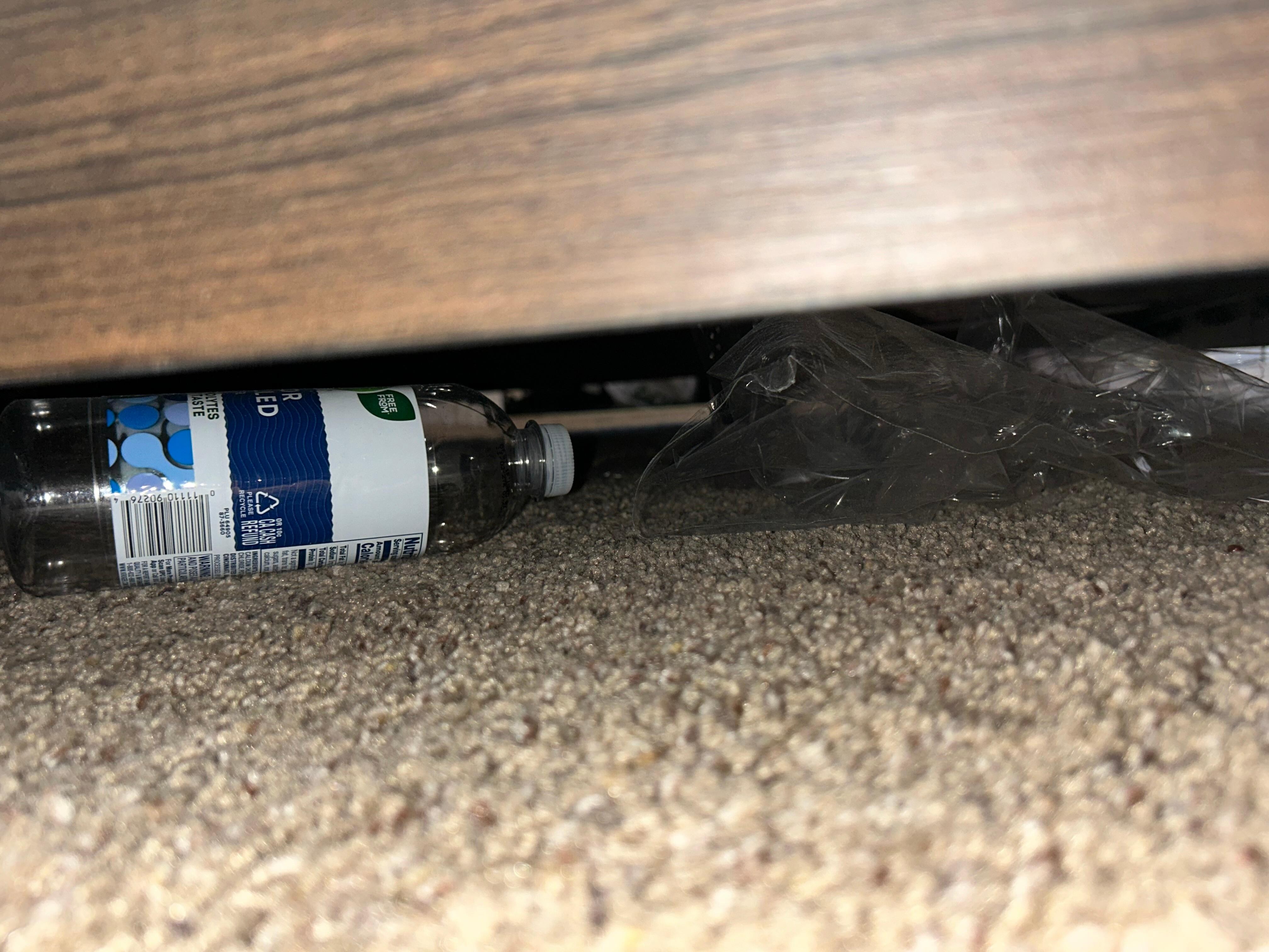 junk under the bed