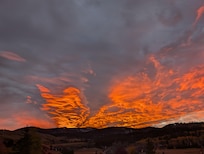 The best sunrise during our stay!