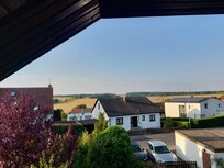 Mooi uitzicht vanaf balkon
