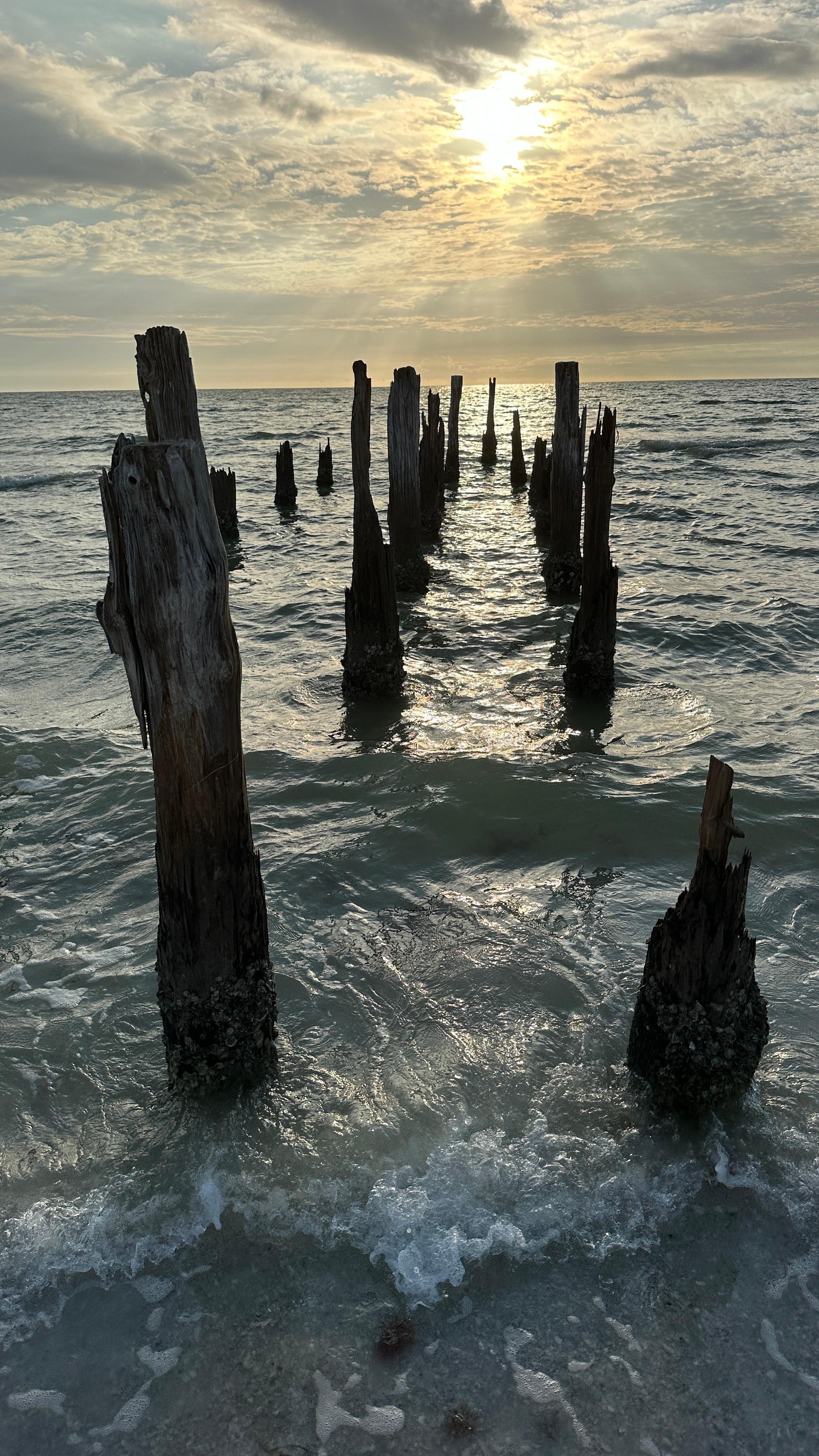 Remnants left by Hurricane Milton.