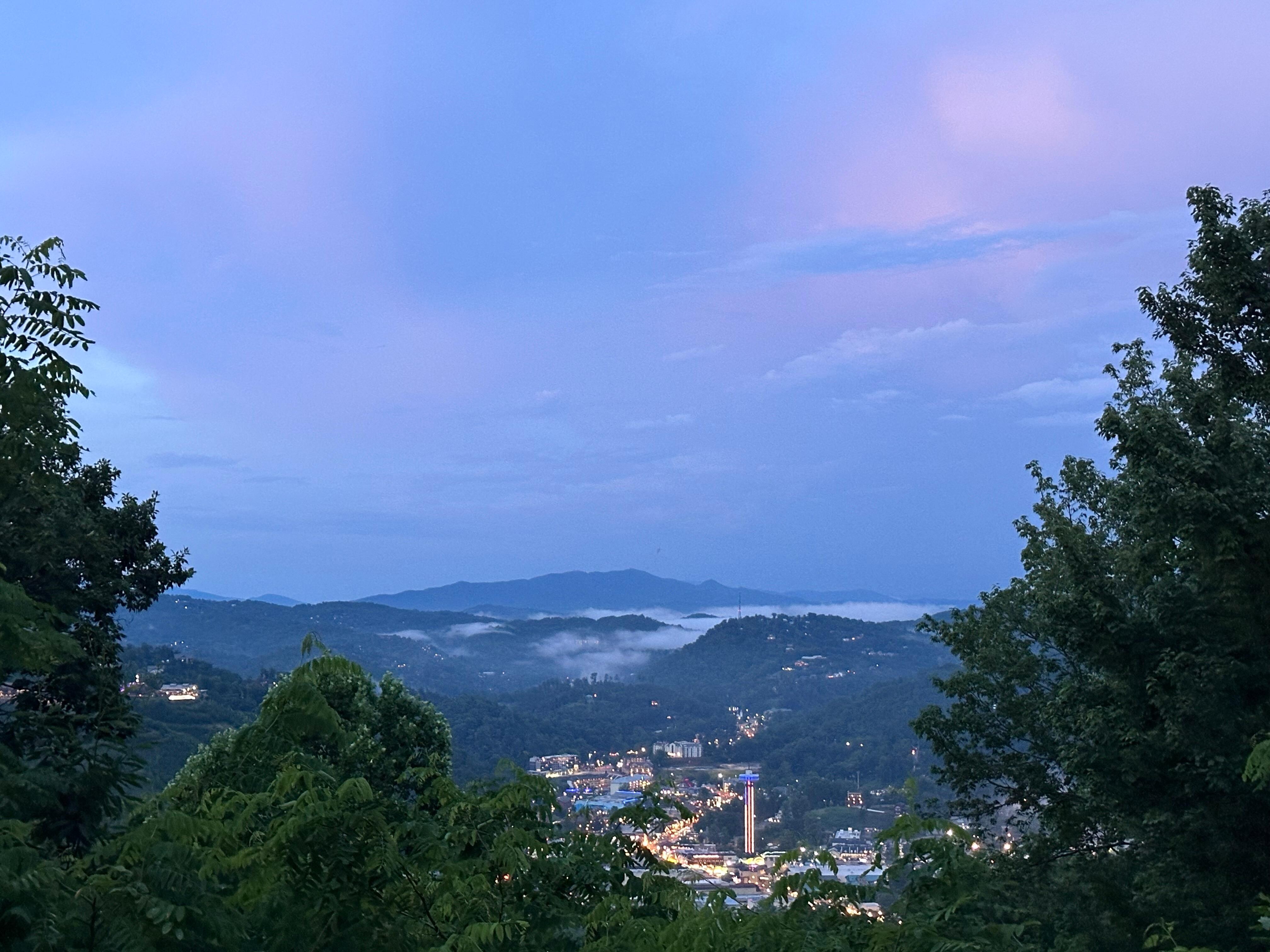 Lights on in Gatlinburg