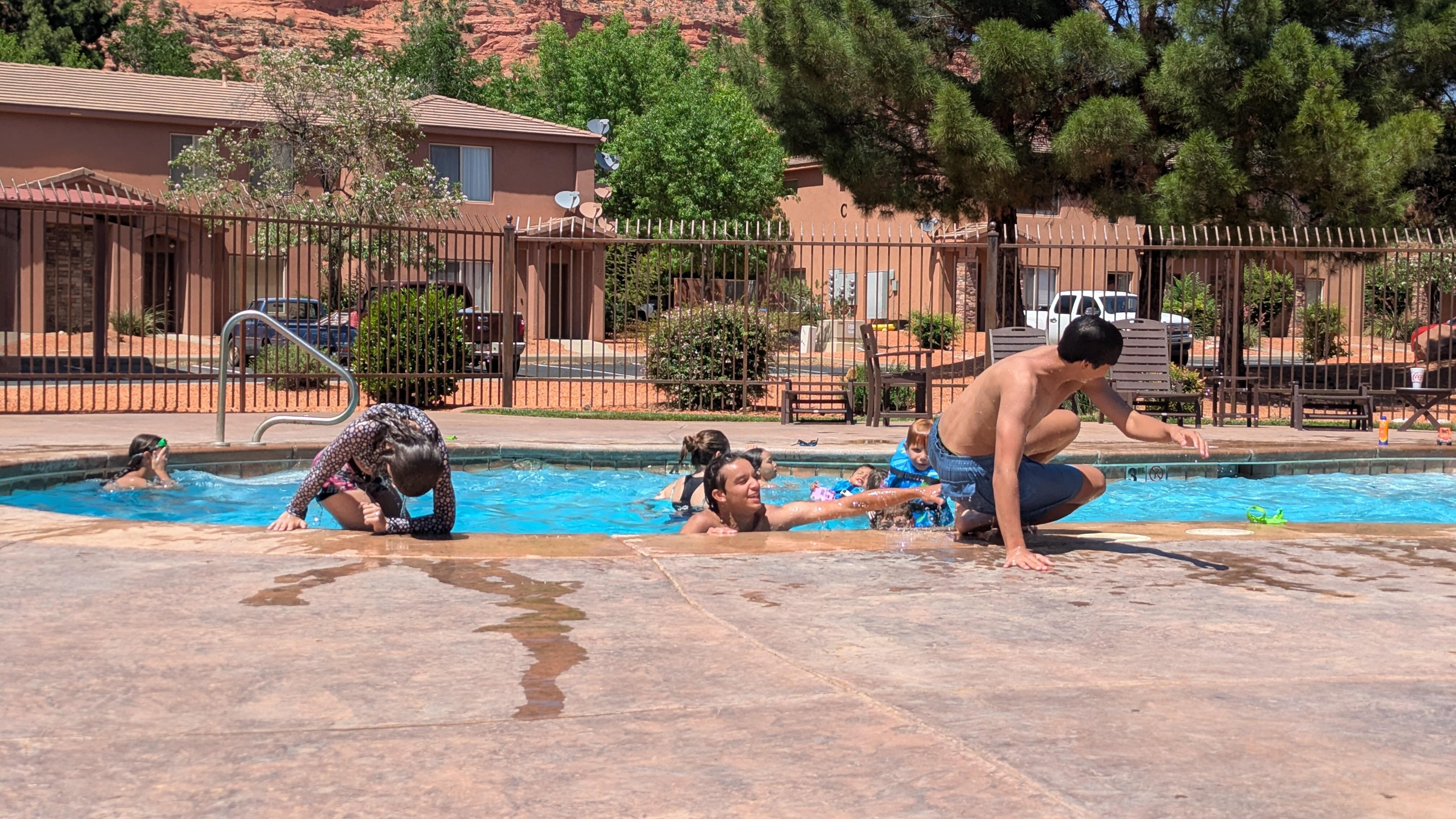 Pool area