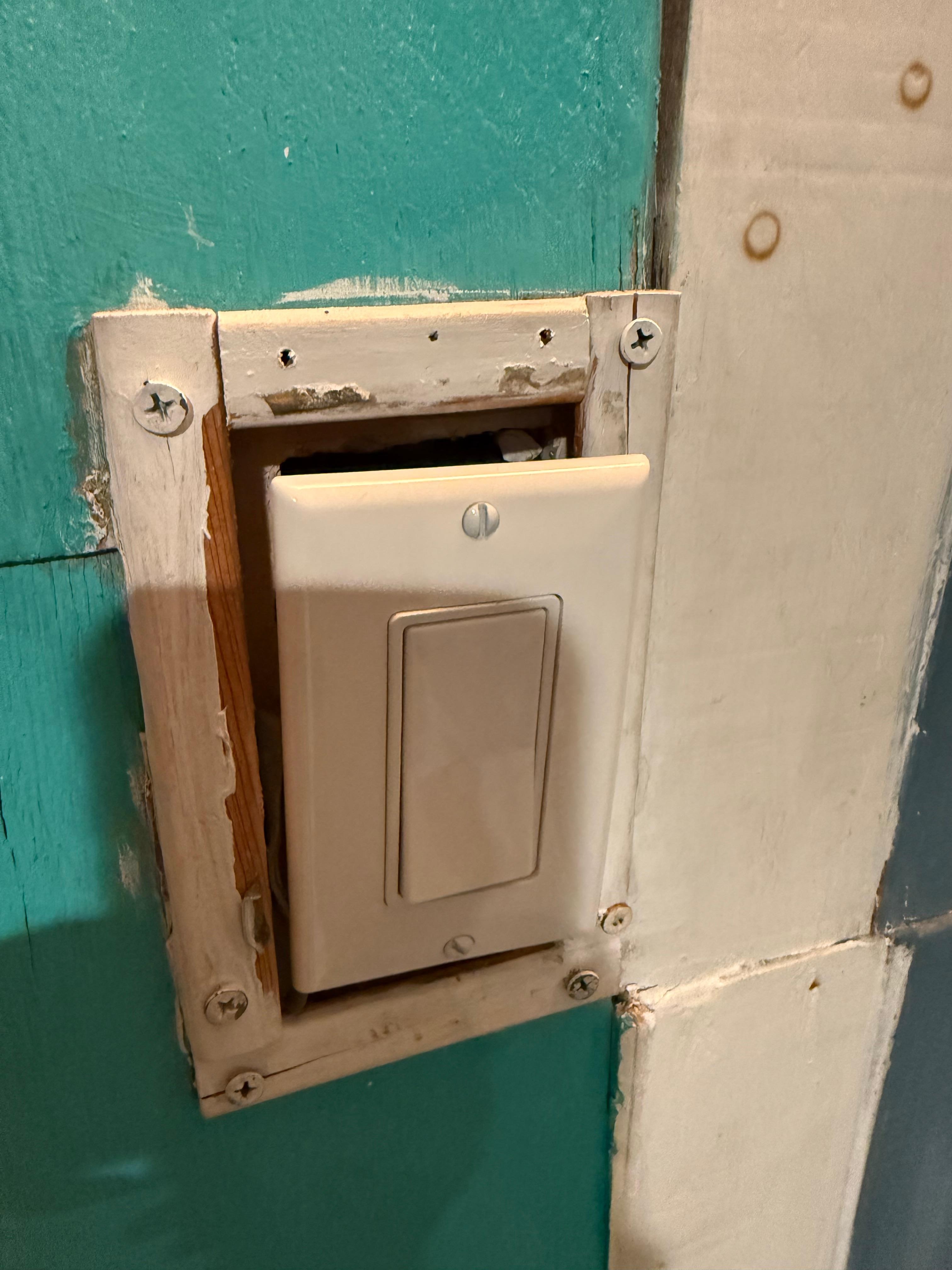 Light switch represents condition in the room 