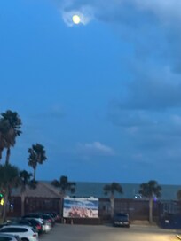 Moonlight over the bay.