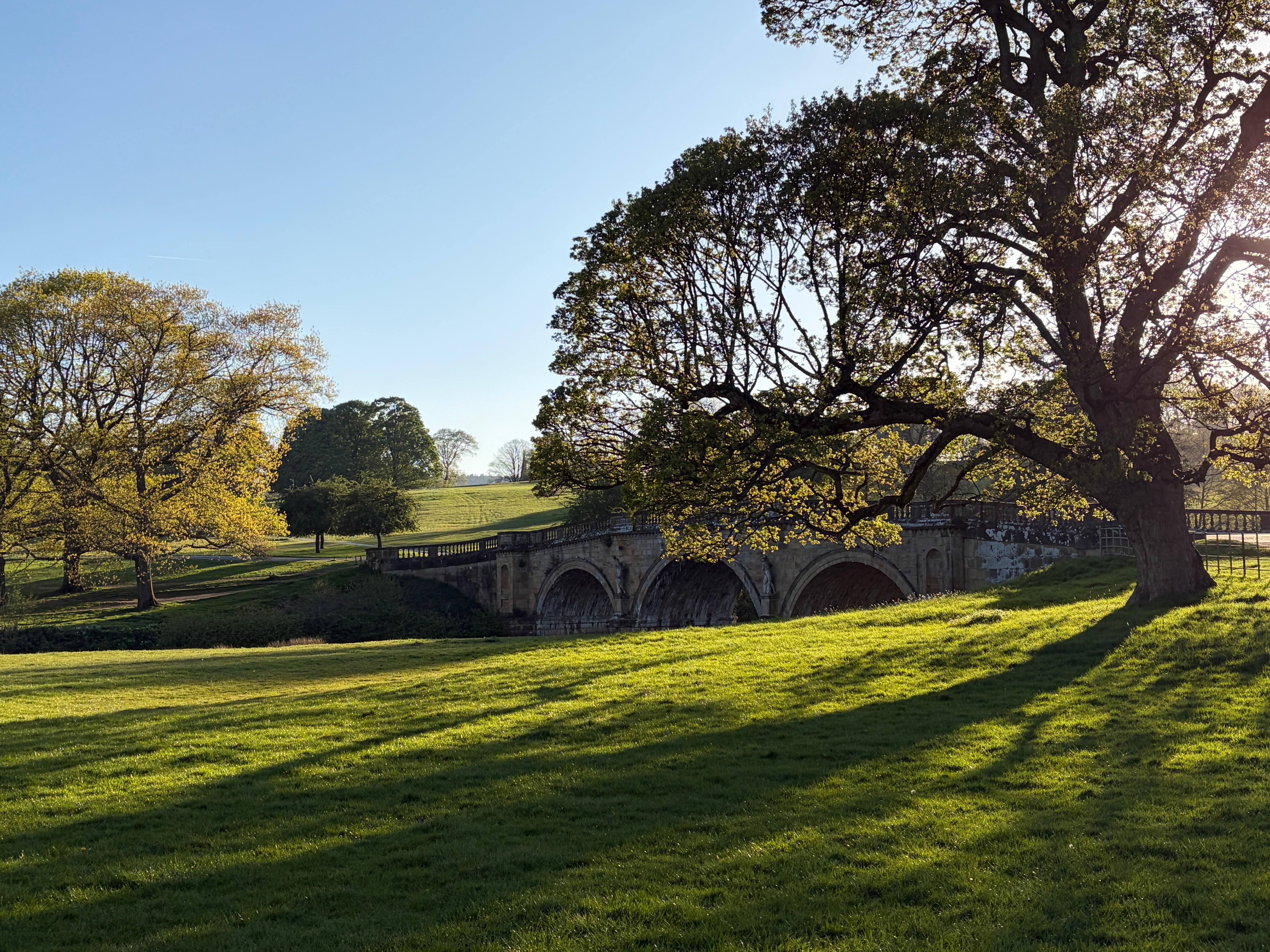 Views of the Chatsworth Estate, about 20 minutes' walk from the hotel.