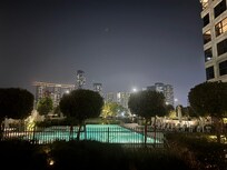 Pool at night