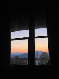 View from bed