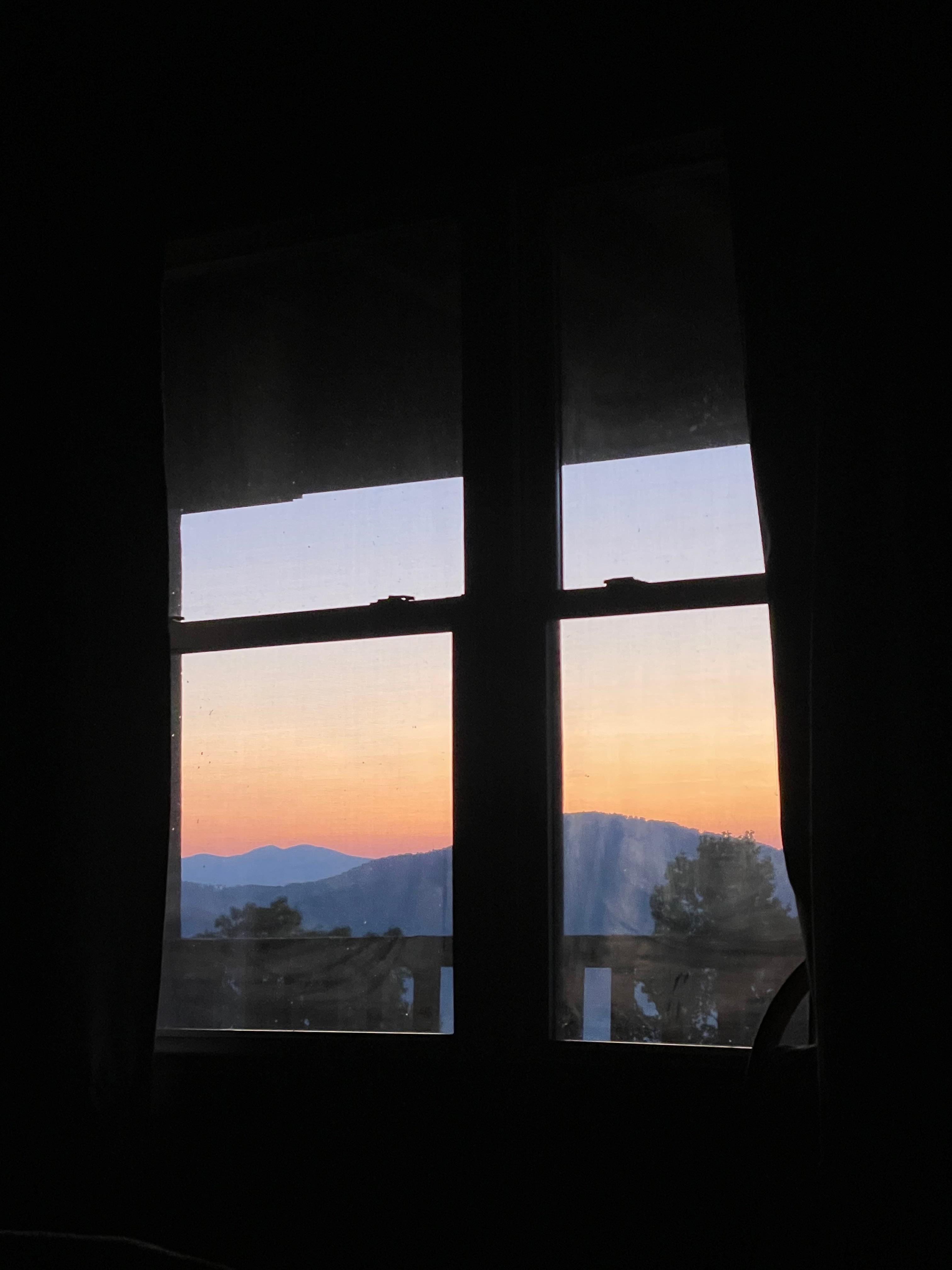 View from bed