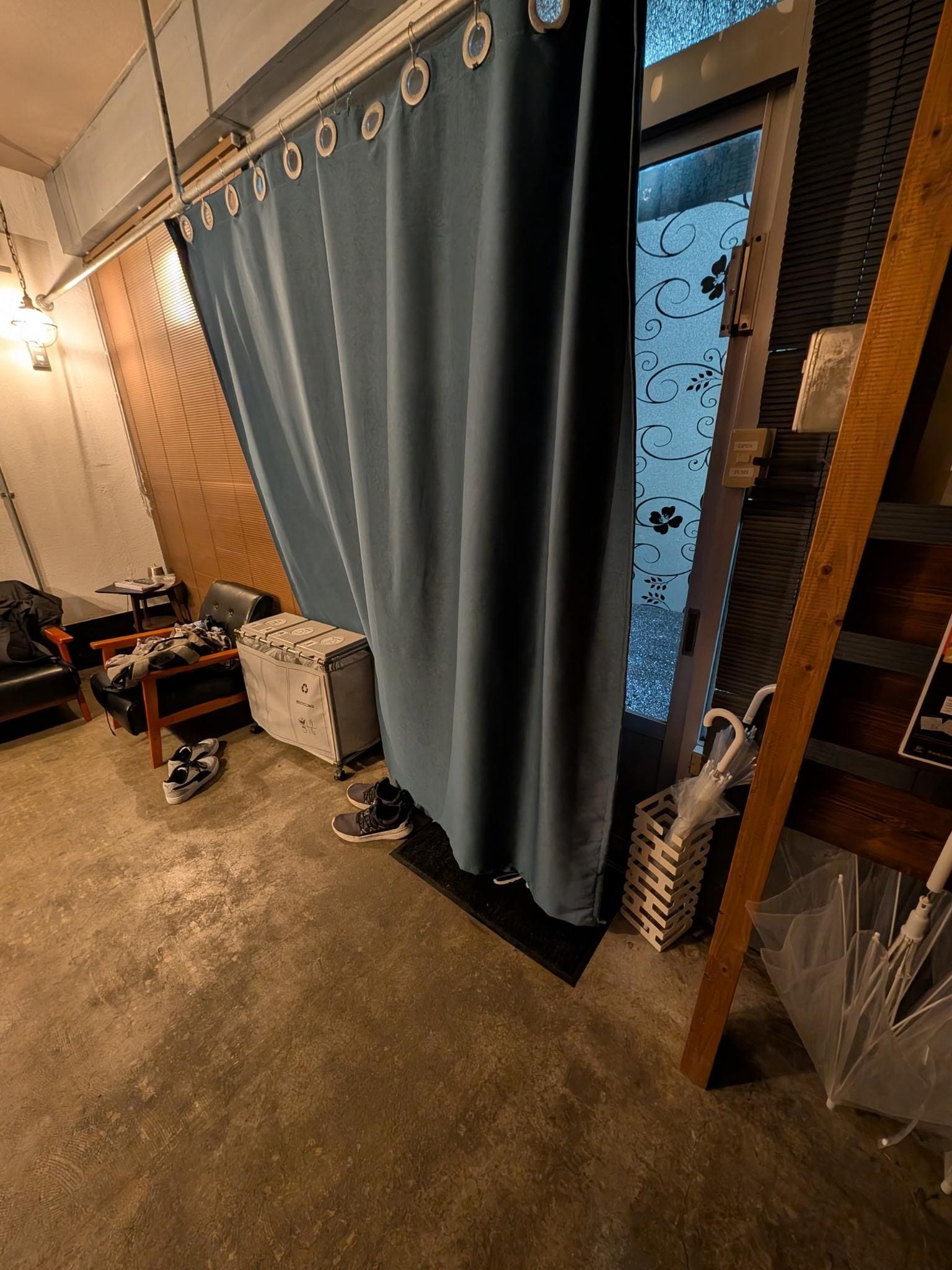 Draft coming from outside that made the living area cold. And they say they are "energy efficient"....