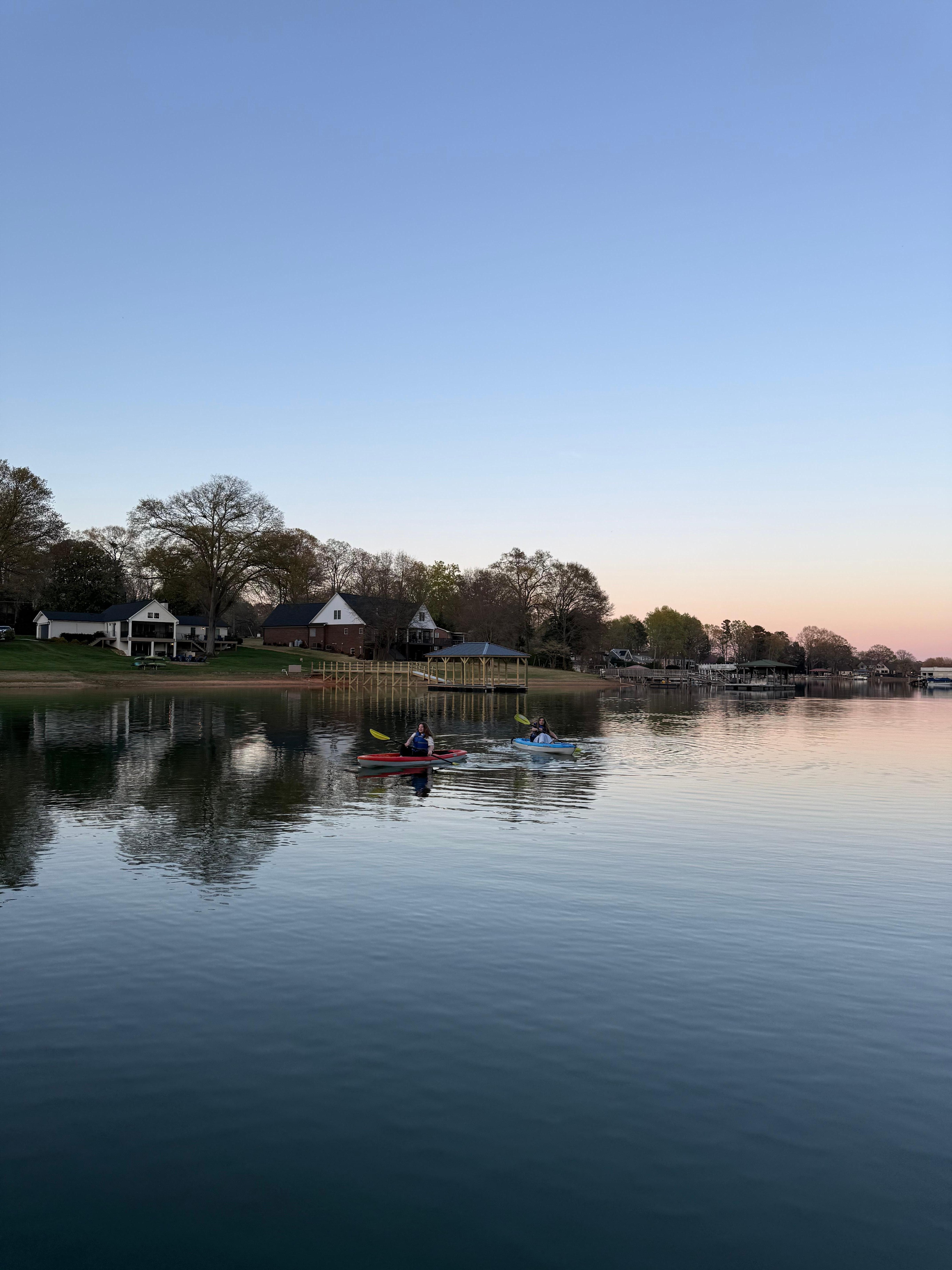 Peaceful morning spent Kayaking