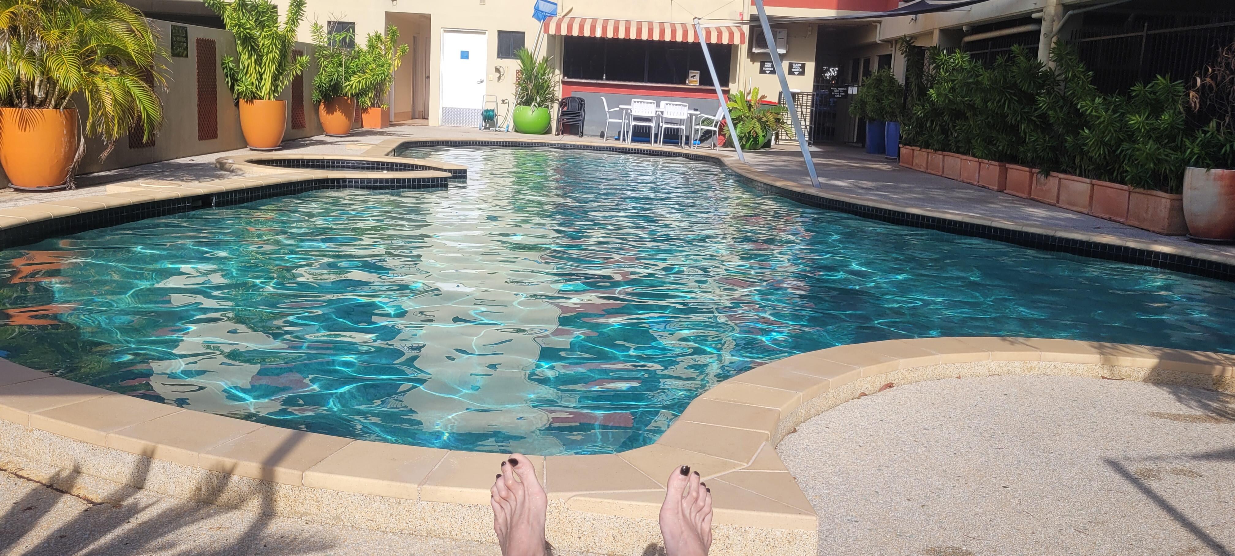 Loved the pool, never over crowded 