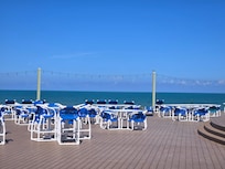 Mid day for deck area