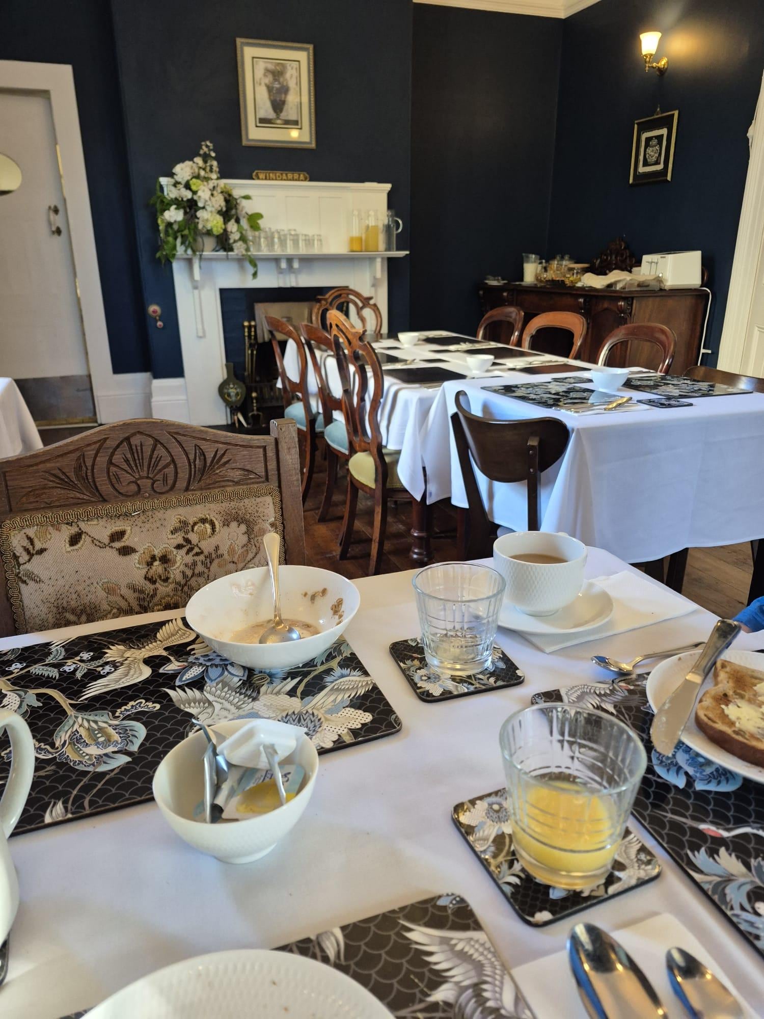 Cute dining room for breakfast