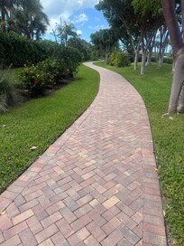 Walkway to private beach entrance
