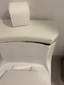 Die KlospĂŒlung lief stĂ€ndig nach