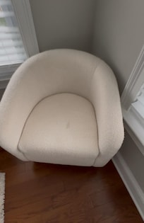 Most chairs in the entire house had a stain on them, including dining room chairs.