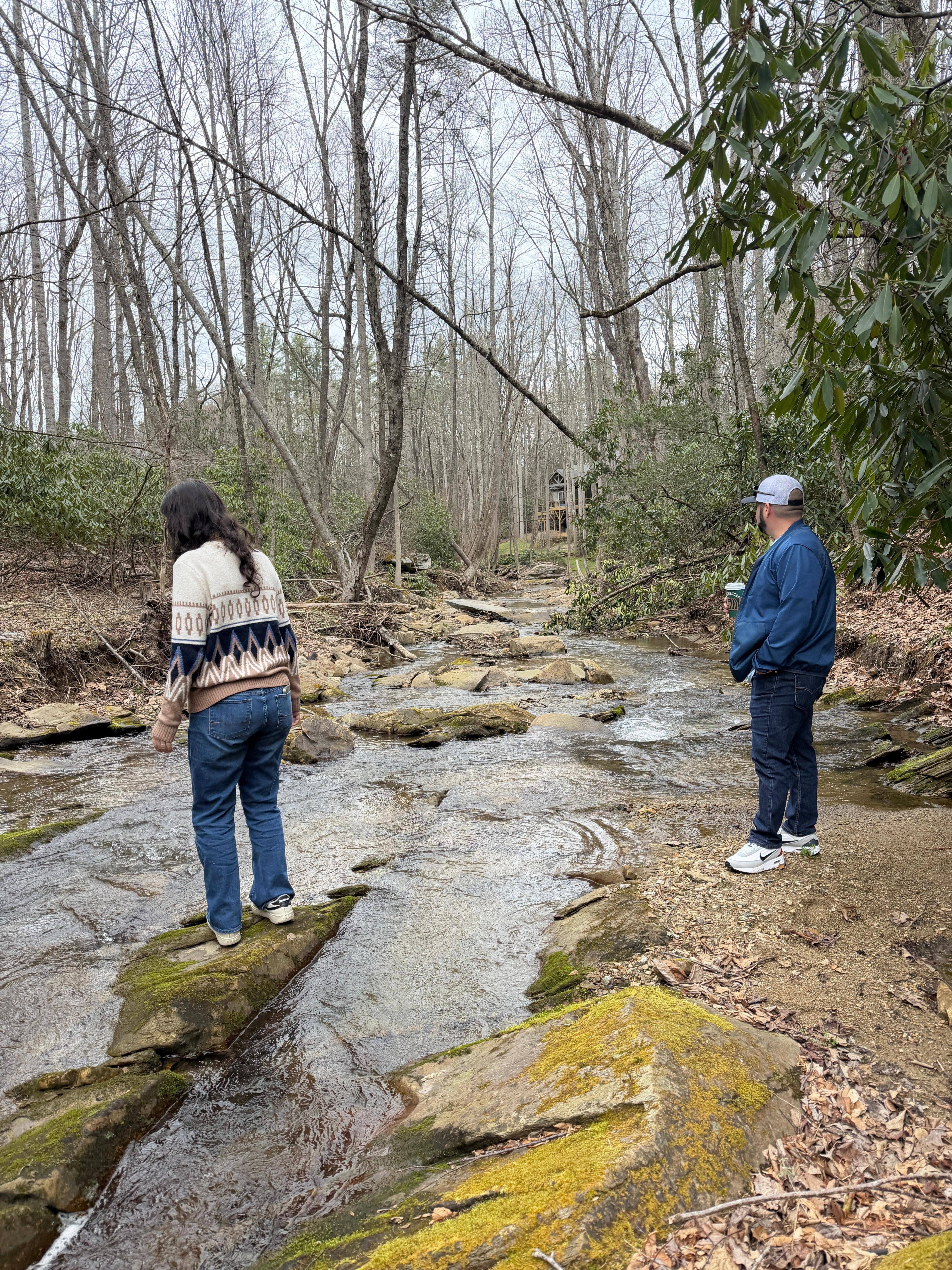 Exploring the creek