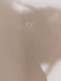 Footprint in the bathtub