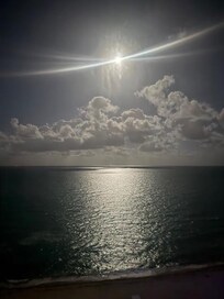 Night view from the room.