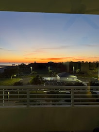 Sunset from balcony