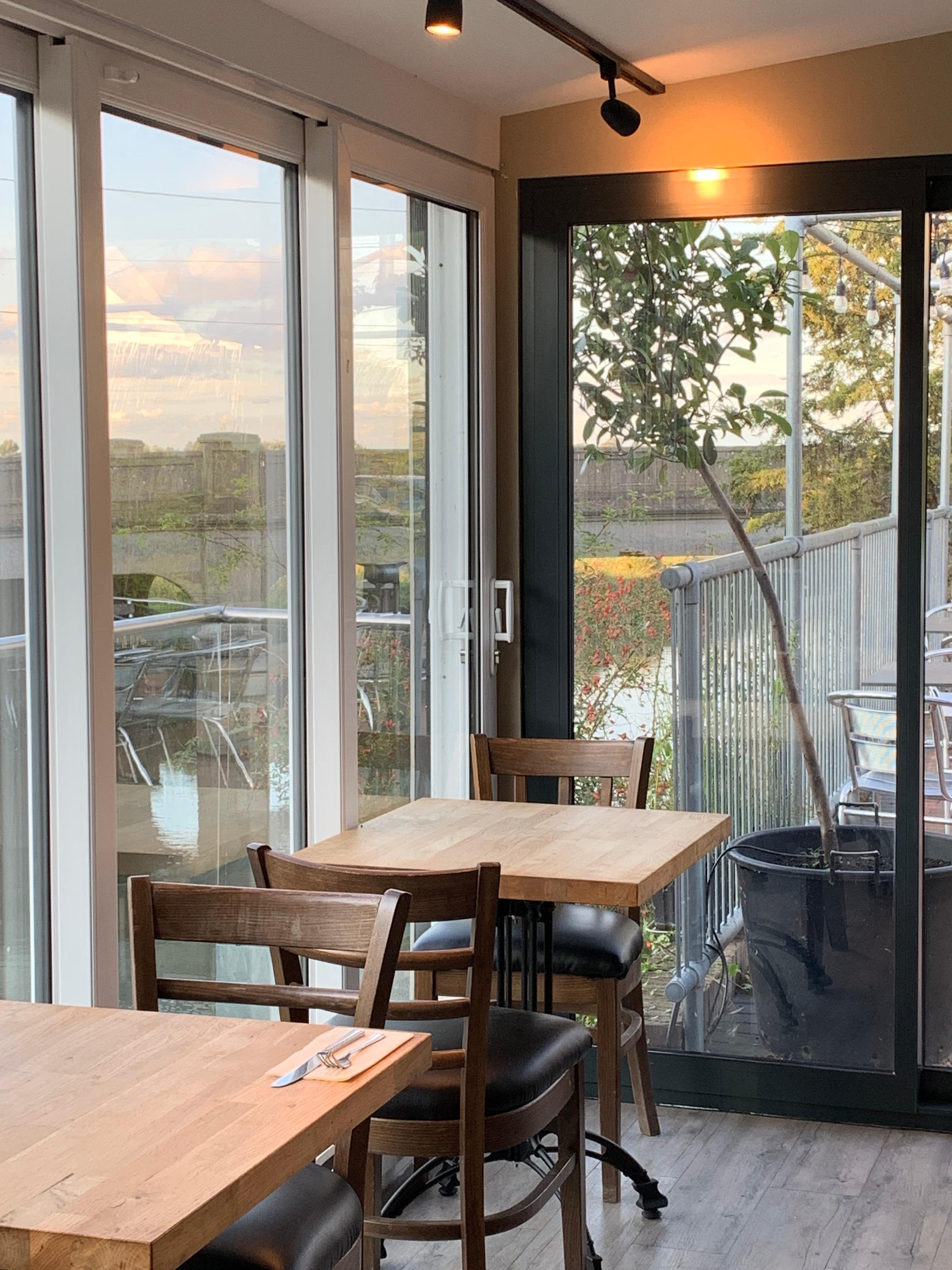 View from restaurant