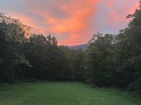 Dinner view on the balcony/patio
