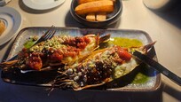 Main course in Tropical a la carte restaurant
